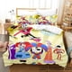 thumbnail image 1 of 3D Print Cartoon Amazing Digital Circus Bedding Set Boys Girls Twin Queen King Size Duvet Cover Pillowcase Bed boys Adult, 1 of 5