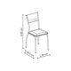 thumbnail image 3 of Silla Design Native Blanco Cromado, 3 of 3