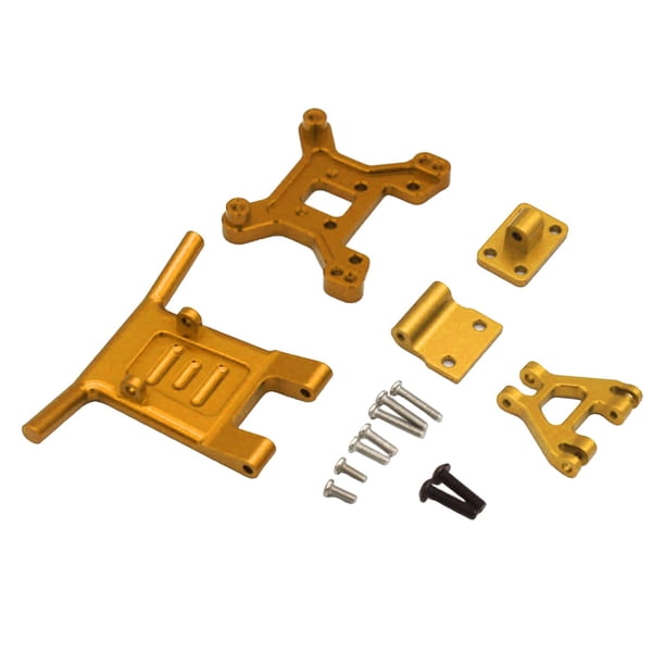 Parachoques Delantero 1/14 1/12 Truck Car Parts Crawler Para Wltoys 144001 124016 Gold