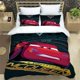 thumbnail image 1 of Lightning McQueen Animation Cartoon Bedding Set Pillow Cases Quilt Covers Polyester Quilt Cover Home Decor Gifts Bed Sheets, 1 of 5