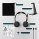thumbnail image 5 of Auriculares EPOS Impact 1061T para oficina abierta mejorados con ANC híbrido, 5 of 7