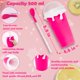 thumbnail image 5 of Vaso para hacer granizados ROEDEER, tamaño grande, 500 ml, silicona, color rosa, 5 of 6