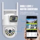 thumbnail image 3 of Cámara de Seguridad Exterior WiFi 2K 4MP con Doble Lente PTZ, 3 of 8