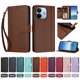 thumbnail image 4 of Funda Cartera Trébol para Xiaomi Redmi Note 17 Pro Plus 5G con Ranuras Tarjetas y Carga Inalámbrica Marrón, 4 of 6