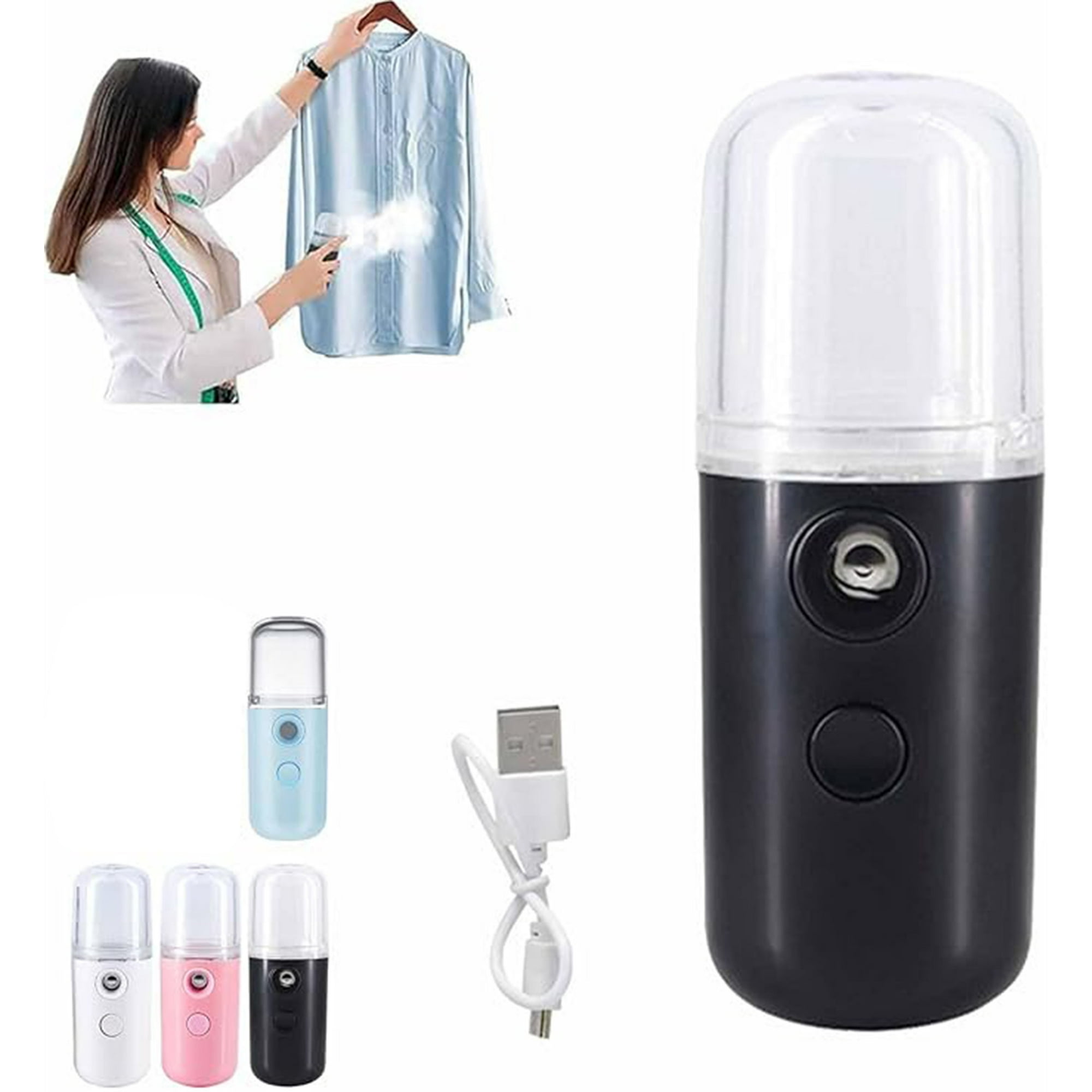 Veat00l - Mini Vapor De Viaje - Vapor Portátil, Plancha De Vapor De Ropa Portátil - Pequeño Vapor De Ropa De Viaje