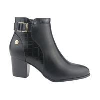 Botines Chalada Negro Casual Mujer | 46-Costa-2 - Talla 36 Cl / 23.5 Cm