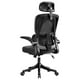 thumbnail image 1 of Silla Amia Ergonómica De Oficina Soporte Lumbar Elástico Negro, 1 of 10