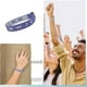 thumbnail image 3 of Pulsera unisex con estampado de letras jacquard y correa de muñeca ajustable WWJD, 3 of 5