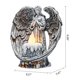 thumbnail image 2 of Estatua de jardín Yiosax, ángel con energía solar, 26 cm, 2 of 8