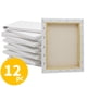 thumbnail image 2 of Lienzo 20 X 25 Cm Paquete De 12 Algodón Imprimado 1 6 Cm, 2 of 7