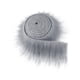 thumbnail image 5 of Tela Sintética Suave Y Peluda, Cortes Para Parches De Sombrero, Gnomos, Barba, Pelo, Gris Claro, 5 of 5