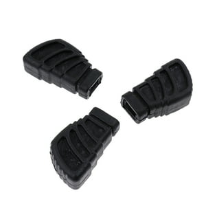 Genérico - Pies De Goma De Tambor De 3 Piezas Para Hardware De Tambor Soporte De Platillo Grande