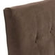 thumbnail image 2 of Respaldo 2 Plazas Felpa Chocolate Cp Seve, 2 of 2