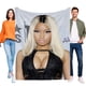 thumbnail image 1 of Nicki Minaj - Nicki Minaj anti-pilling, suave, ligera, esponjosa y acogedora de lujo para hogar y cocina – Perfecta para niños y adultos,120X150cm, 1 of 6