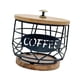thumbnail image 2 of Soporte Para Cápsulas De Café Con Base De Madera, Contenedor De Hierro Para Cocina, Escritorio Y Oficina., 2 of 5