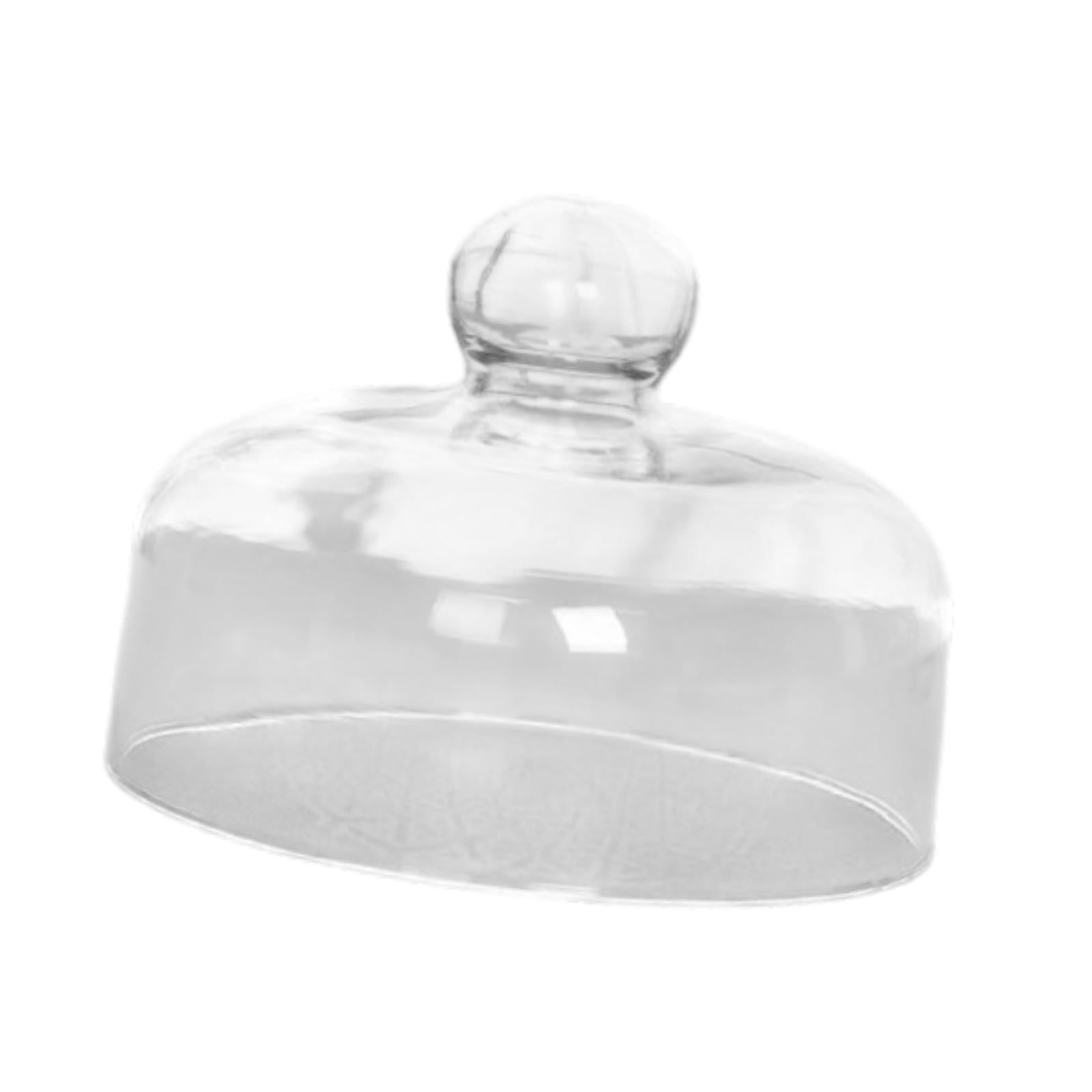 Bothyi - Cubierta De Cúpula Transparente Para Tartas Cubierta Transparente Para Tartas Soporte Para Tartas Plato Para Tartas 17,5 X 26 Cm