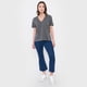 thumbnail image 4 of Polera Mujer V-Neck Esencial Charco Corona, 4 of 5