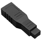 thumbnail image 2 of Convertidor adaptador de transferencia de datos FireWire IEEE 1394 Tipo A 400 de 6 pines hembra a 1394 Tipo B 800 de 9 pines macho, 2 of 8