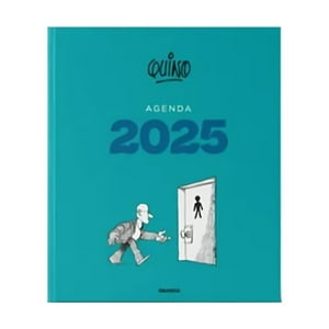 Top10Books - Agenda Quino 2025 Encuadernada Turquesa - Quino