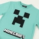 thumbnail image 3 of Poleron Cerrado Niño Verde Creeper Face Minecraft, 3 of 4