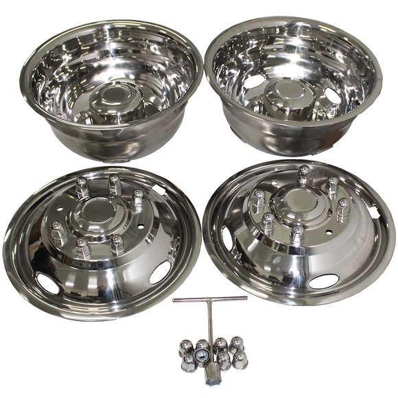Simulador de Llantas XIUHUA de Acero Inoxidable 43 cm para Ford F350 Dually