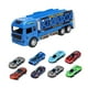 thumbnail image 1 of Camión De Juguete Plegable Para Niños Con 6 Coches De Carreras Para Niños Pequeños De 2, 3, 4, 5 Y 6 Años, Color Azul, 1 of 3