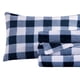 thumbnail image 1 of Juego de sábanas Elegant Comfort, terciopelo, franela, color azul marino, 1 of 9