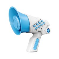 Magideal - Juguete Cambiador, Regalo De Cumpleaños, Juguete Interactivo, Mini Amplificador Portátil, Juguete Educativo, 4 Modos De Voz, Juguete Para Niños Y Niña Azul