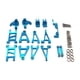thumbnail image 1 of Combo De Accesorios De Automóvil RC Para 1:14 Escala 14301 14302 14303 RC CARRO MODELO AZUL, 1 of 5