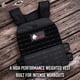 thumbnail image 3 of Chaleco pesado WOLF TACTICAL ajustable para entrenamiento físico, 3 of 6