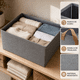 thumbnail image 4 of Pack X3 Bolsa Organizadora De Ropa EOLAND Plegable Con Asa Caja Para Almacenamiento, 4 of 6