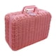 thumbnail image 1 of Maleta Tejida Con Asa, Maleta De Picnic Portátil Para Salidas A Casa, Escritorio, Rosa M, 1 of 5