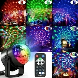 Master Prox - Bola De Luces Led Multicolor Para Fiestas Dblue Con Control