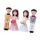 thumbnail image 1 of Adornos Para Tarta De Boda, Minifigura De Pareja Para Escena DIY, Compromiso De Aniversario, 1 of 5