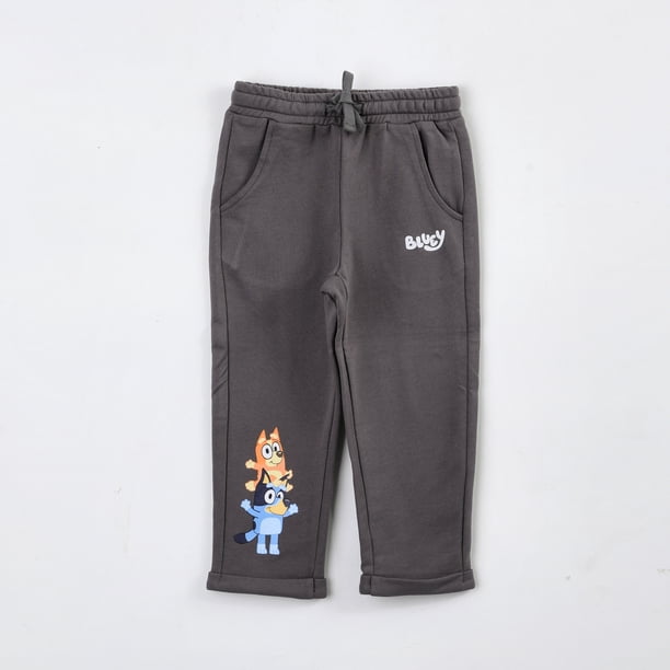 Pantalón de Buzo Niña Bluey Personajes Gris