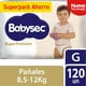 thumbnail image 2 of Pañales Babysec Súper Premium G, 120 Un, 2 of 2