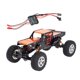 thumbnail image 4 of Ensamblaje De Marco RC Ensamblado Para Axial SCX24 90081 C10 Piezas RC Crawler Naranja, 4 of 5