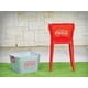 thumbnail image 5 of Bañera Leigh Country CP 98092 roja de acero de 40 litros con soporte, 5 of 5