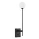 thumbnail image 1 of Lámpara de pared Lamp Modway EEI-6533-BLK Riva Globe, 61 cm, 1 of 8