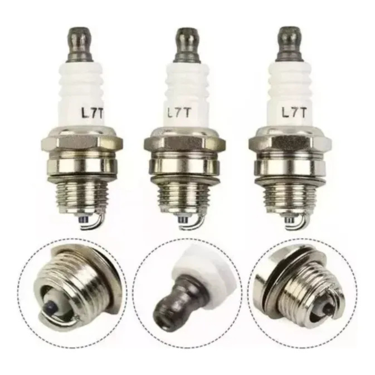 Erux - 2 Bujías Cerámicas Bpt L7T 52Cc 633Cc Mini