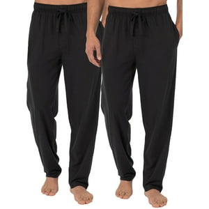 Pantalón Para Dormir Fruit Of The Loom, Tejido De Punto Para Hombre, Color Negro, Talla M