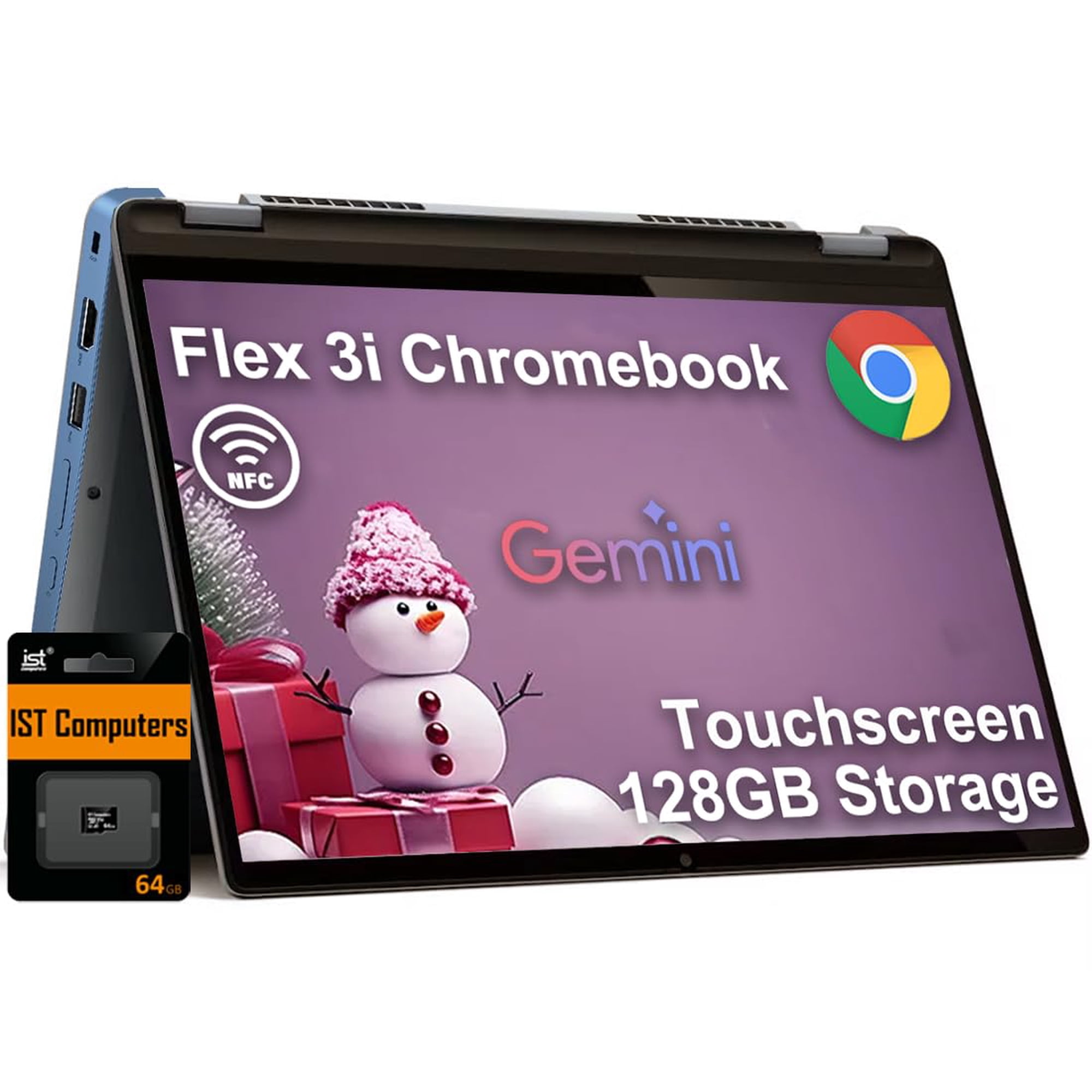 Laptop Ist Computers Flex 3i Chromebook 12,2" Táctil 128 Gb