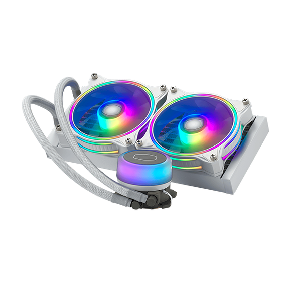 Water Cooling Cooler Master Masterliquid Ml240 Illusion White Edition