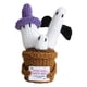 thumbnail image 4 of Adorno De Muñeca De Ganchillo Positivo De Halloween Para Mujeres Y Hombres, Ligero, Hecho A Mano, Con Forma De Cactus Fantasma., 4 of 5