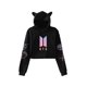 thumbnail image 3 of BTS Surrounding Support Cat Ears Crop Sweater, 3 of 5