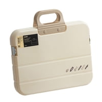 Magideal - Los Suministros De Registro De Archivos A4 Portátiles Ofrecen Fines Ligeros De Múltiples Posiciones Para Certificados, Facturas Y Dibujos De Diseño Co Color Crema