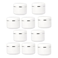 Magideal - Frascos Recargables Piezas, Botella De Envases Cosméticos Vacíos, Muestra Hermética Portátil, Tarro De Maquillaje, Crema Facial, Loción, Tarros , 6,4X7,8 Cm 200G 64X78 Cm