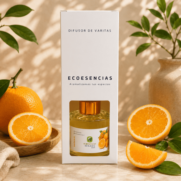 Difusor Mikado Naranja