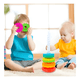 thumbnail image 3 of Juguetes giratorios apilables torre rainbow juego montessori, 3 of 3