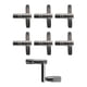 thumbnail image 3 of Llave de afinación de tambor multifuncional, ligera, práctica llave de tambor, accesorio de tambor para percusión, tambor electrónico, bombo , 7 Uds. 7 piezas, 3 of 5